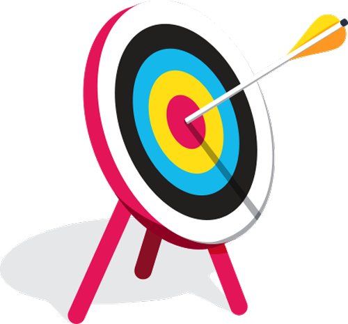 illustration mål disk